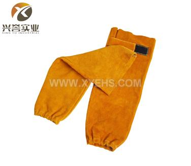 AP9119金黃色魔術(shù)貼焊接長(zhǎng)袖套