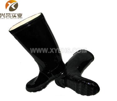 雙錢牌2-008耐酸堿長筒雨靴